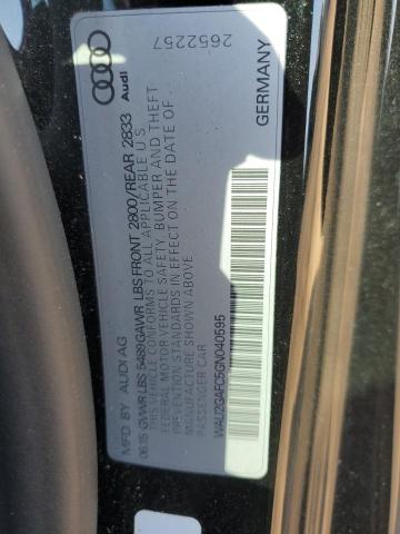 2016 AUDI A7 QUATTRO WAU2GAFC5GN040595