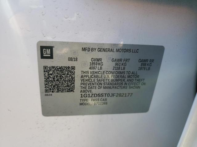 2018 CHEVROLET MALIBU LT - 1G1ZD5ST0JF282177
