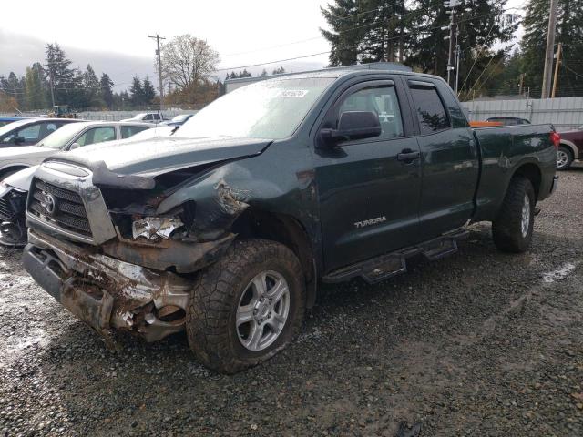 TOYOTA TUNDRA DOU 2008 green  gas 5TFBV54118X060043 photo #1