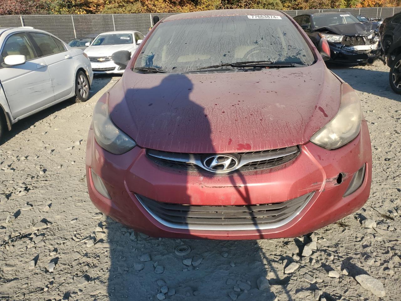 Lot #2962488719 2012 HYUNDAI ELANTRA GL