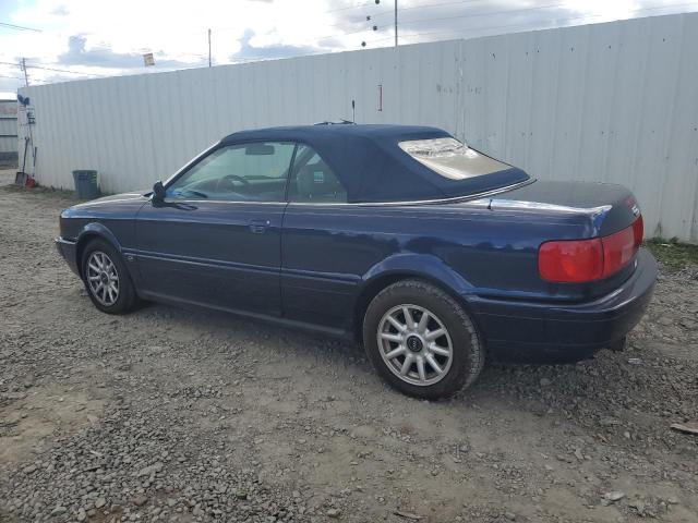 AUDI CABRIOLET 1996 blue  gas WAUAA88GXTA004330 photo #3