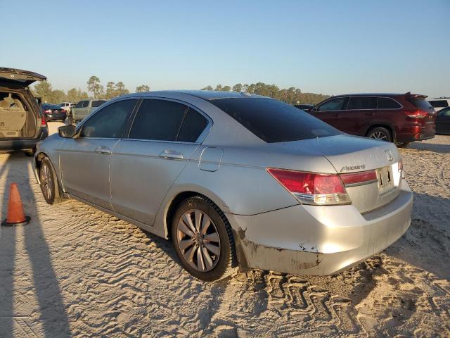 HONDA ACCORD EXL 2011 gray sedan 4d gas 1HGCP2F84BA067510 photo #3