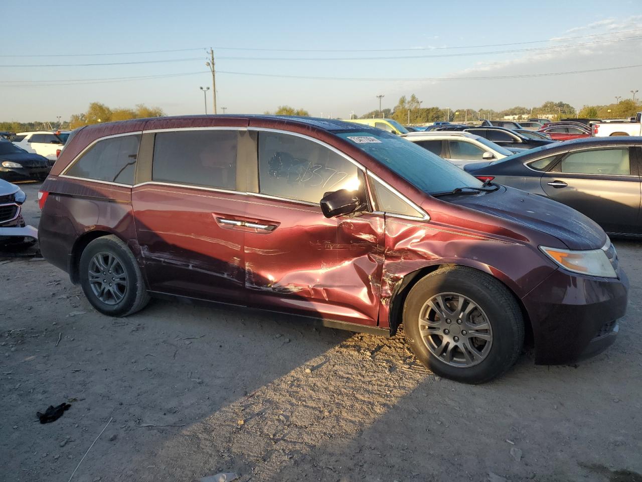 Lot #3022966125 2013 HONDA ODYSSEY EX