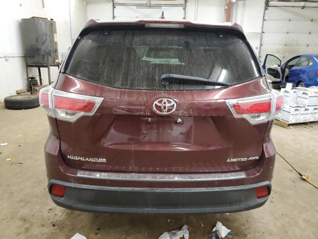 2016 TOYOTA HIGHLANDER - 5TDDKRFH5GS285864