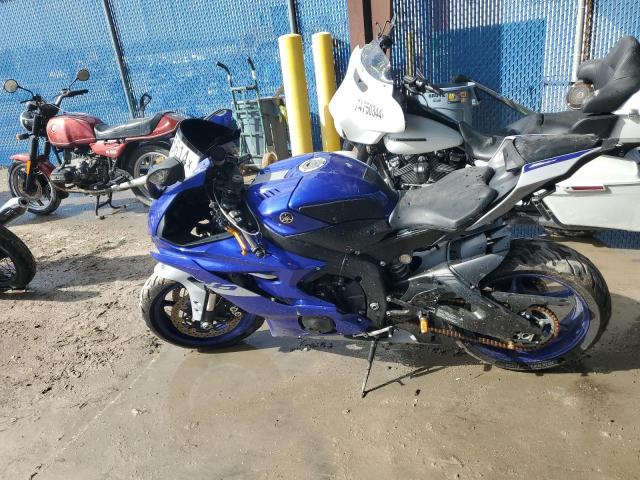 YAMAHA YZFR6 2020 blue  gas JYARJ28EXLA006902 photo #4