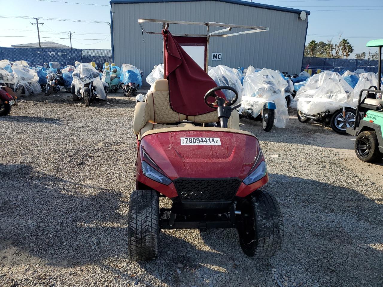 Lot #2964532197 2009 ASPT GOLF CART