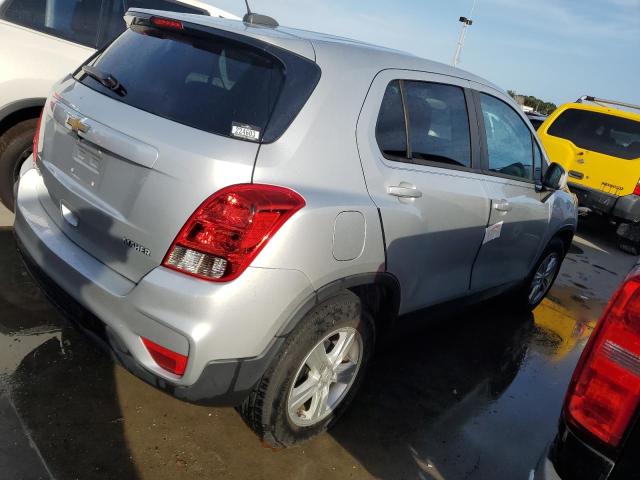 CHEVROLET TRAX LS 2021 silver  gas KL7CJKSB3MB338195 photo #4