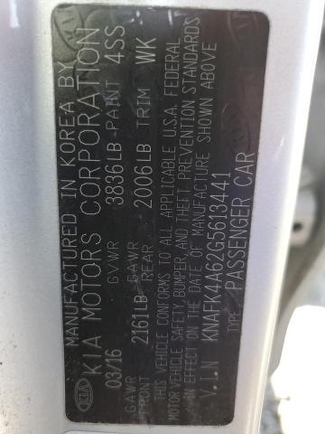 2016 KIA FORTE LX - KNAFK4A62G5613441