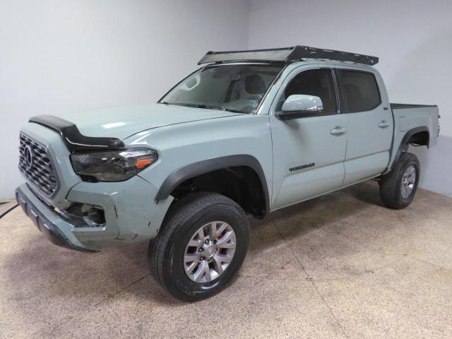 TOYOTA TACOMA DOU 2022 gray  gas 3TMCZ5AN0NM505650 photo #3