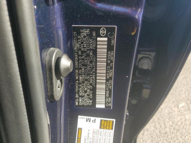 2022 TOYOTA COROLLA SE - JTDS4MCE3NJ085607