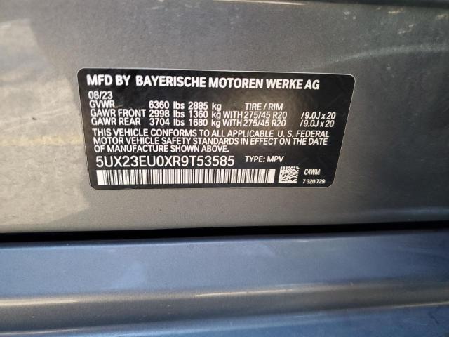 2024 BMW X5 XDRIVE4 - 5UX23EU0XR9T53585
