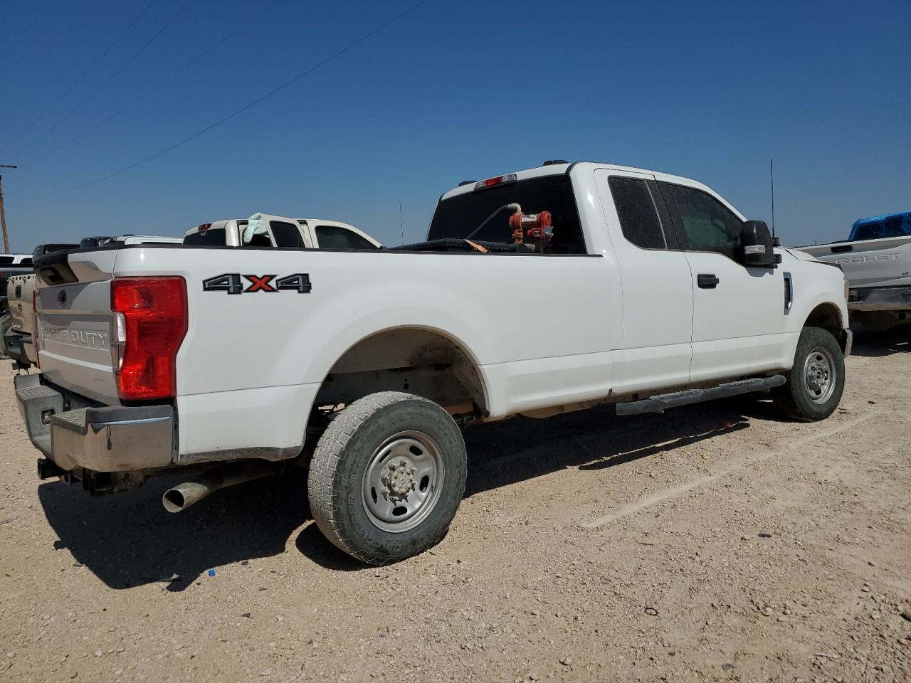 FORD F250 SUPER 2022 white  gas 1FT7X2B6XNEE65869 photo #4