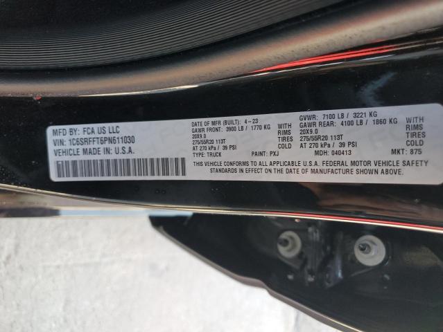 2023 RAM 1500 BIG H - 1C6SRFFT6PN611030