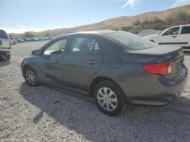 TOYOTA COROLLA BA 2009 gray sedan 4d gas JTDBL40E799069988 photo #3