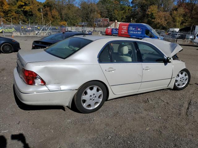 LEXUS LS 430 2002 cream  gas JTHBN30F520072720 photo #4