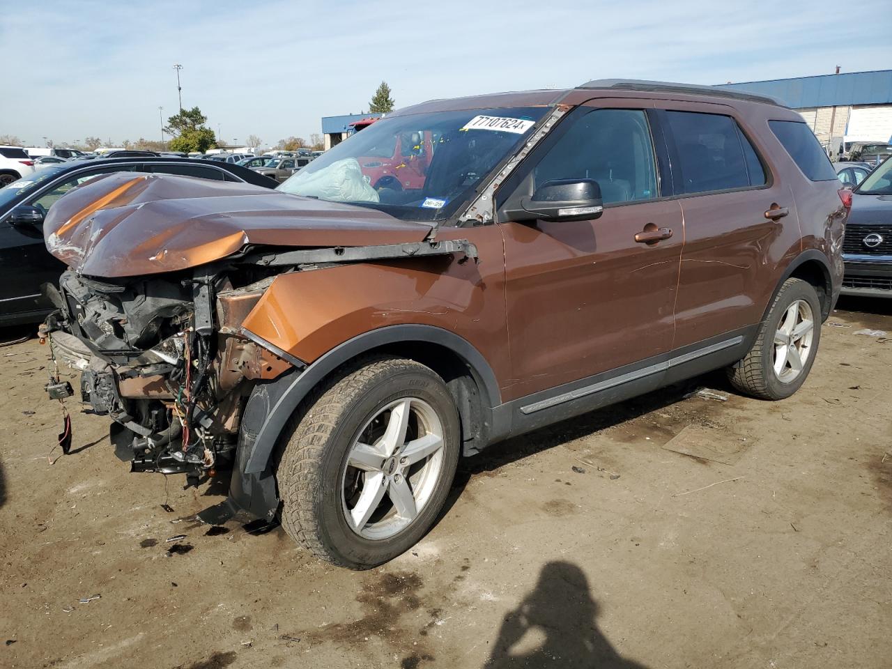 Lot #2996596542 2017 FORD EXPLORER X