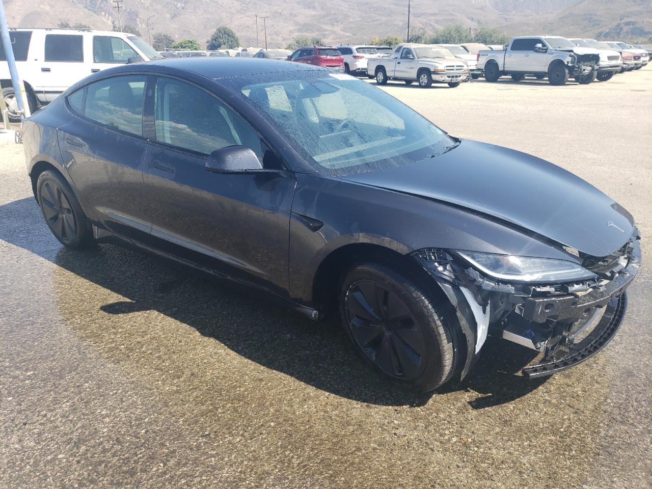 Lot #2989368563 2024 TESLA MODEL 3