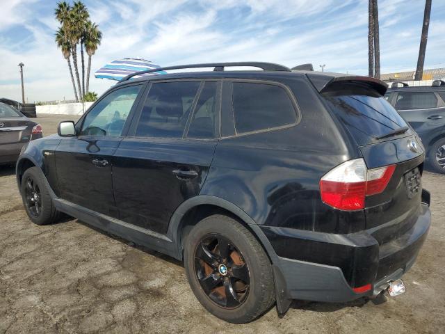 BMW X3 3.0SI 2007 black 4dr spor gas WBXPC93487WF23000 photo #3