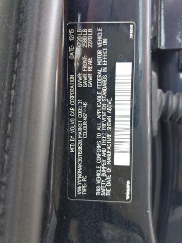 2016 VOLVO S80 PREMIE YV140MAK3G1198628