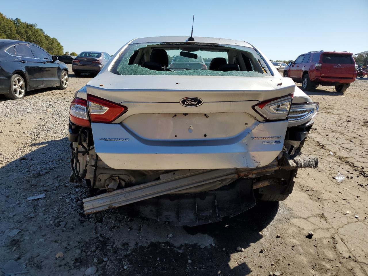 Lot #2921275931 2014 FORD FUSION TIT