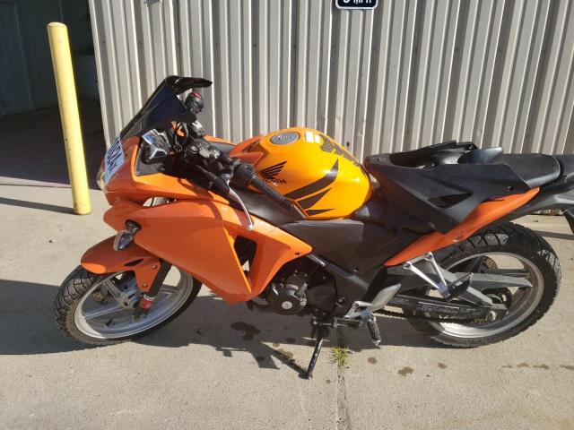 HONDA CBR250 R 2012 orange  gas MLHMC4104C5208448 photo #4