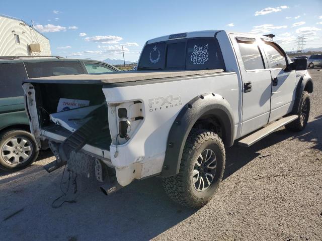 FORD F 150 2012 white  flexible fuel 1FTFW1EF0CFC61674 photo #4