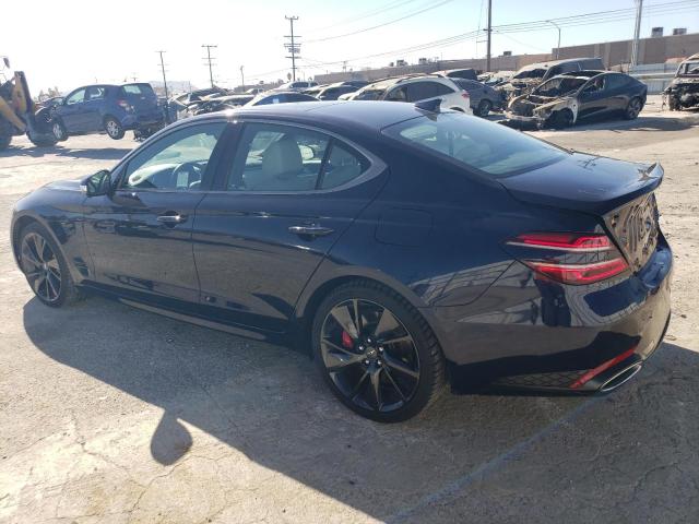 GENESIS G70 BASE 2023 blue  gas KMTG54TE2PU123852 photo #3