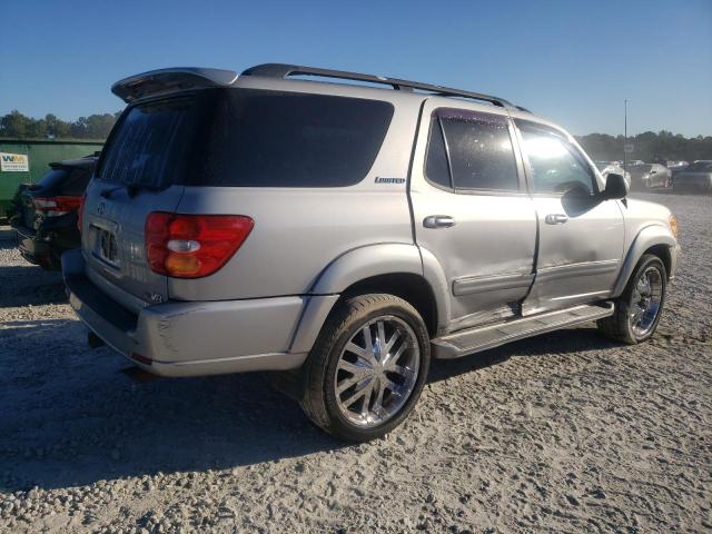 TOYOTA SEQUOIA LI 2002 tan  gas 5TDZT38A82S105429 photo #4