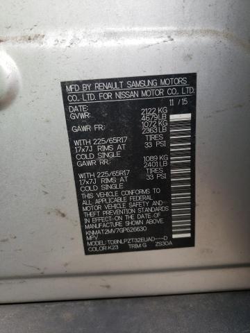 2016 NISSAN ROGUE S - KNMAT2MV7GP626630