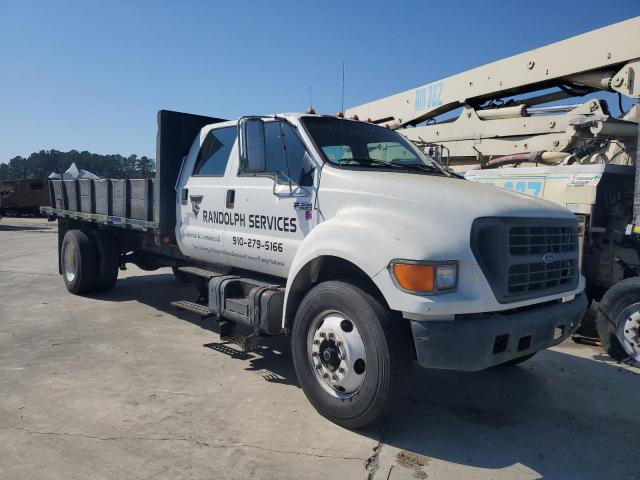 FORD F650 SUPER 2000 white conventi diesel 3FDNW6548YMA02649 photo #1