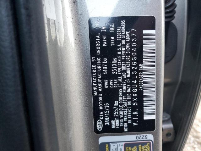 2016 KIA OPTIMA EX - 5XXGU4L32GG040377