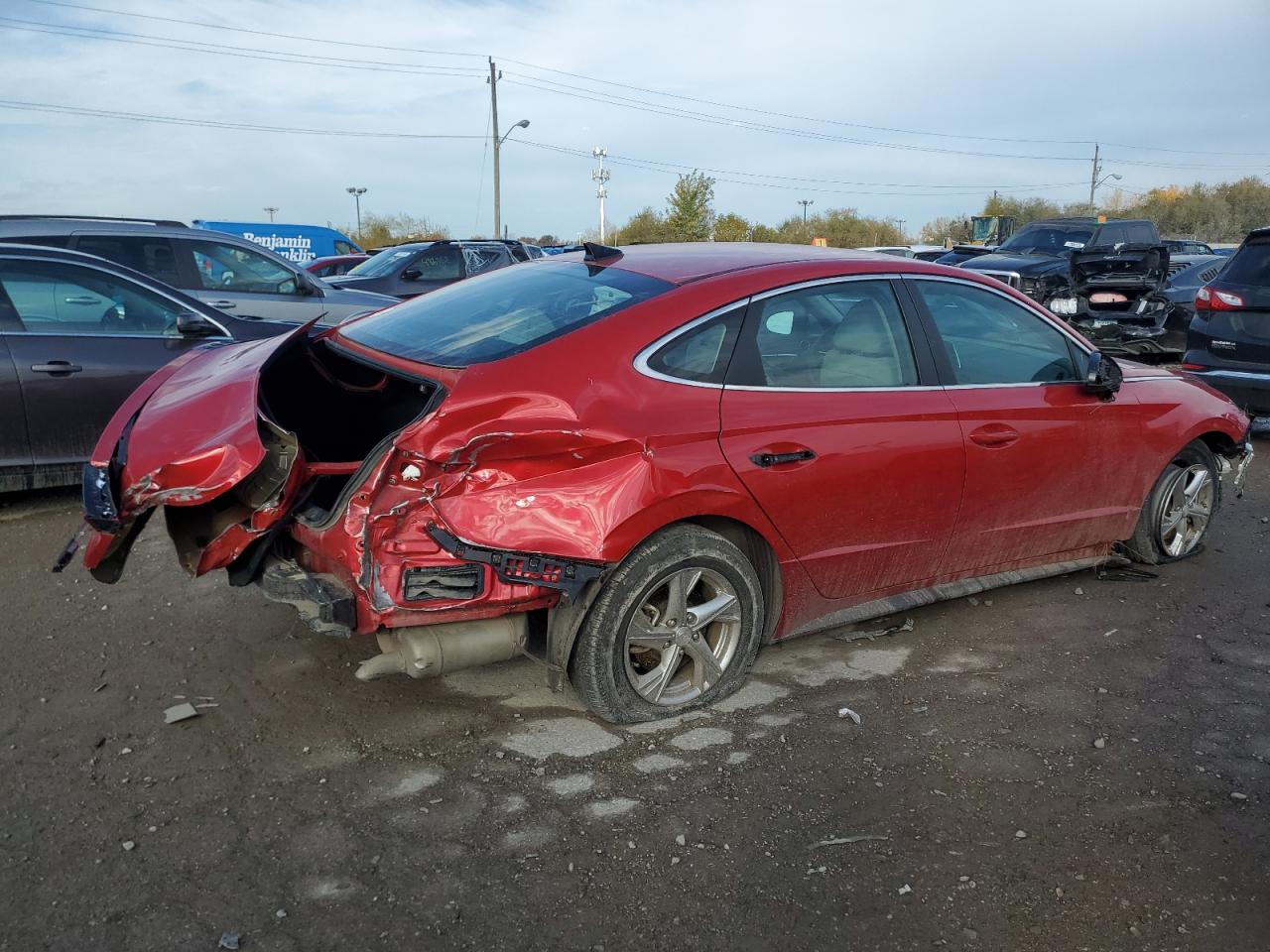 Lot #3006636450 2022 HYUNDAI SONATA SE