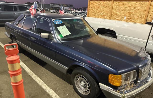 MERCEDES-BENZ 500 SEL 1984 blue sedan 4d gas WDBCA37A9EA027109 photo #1