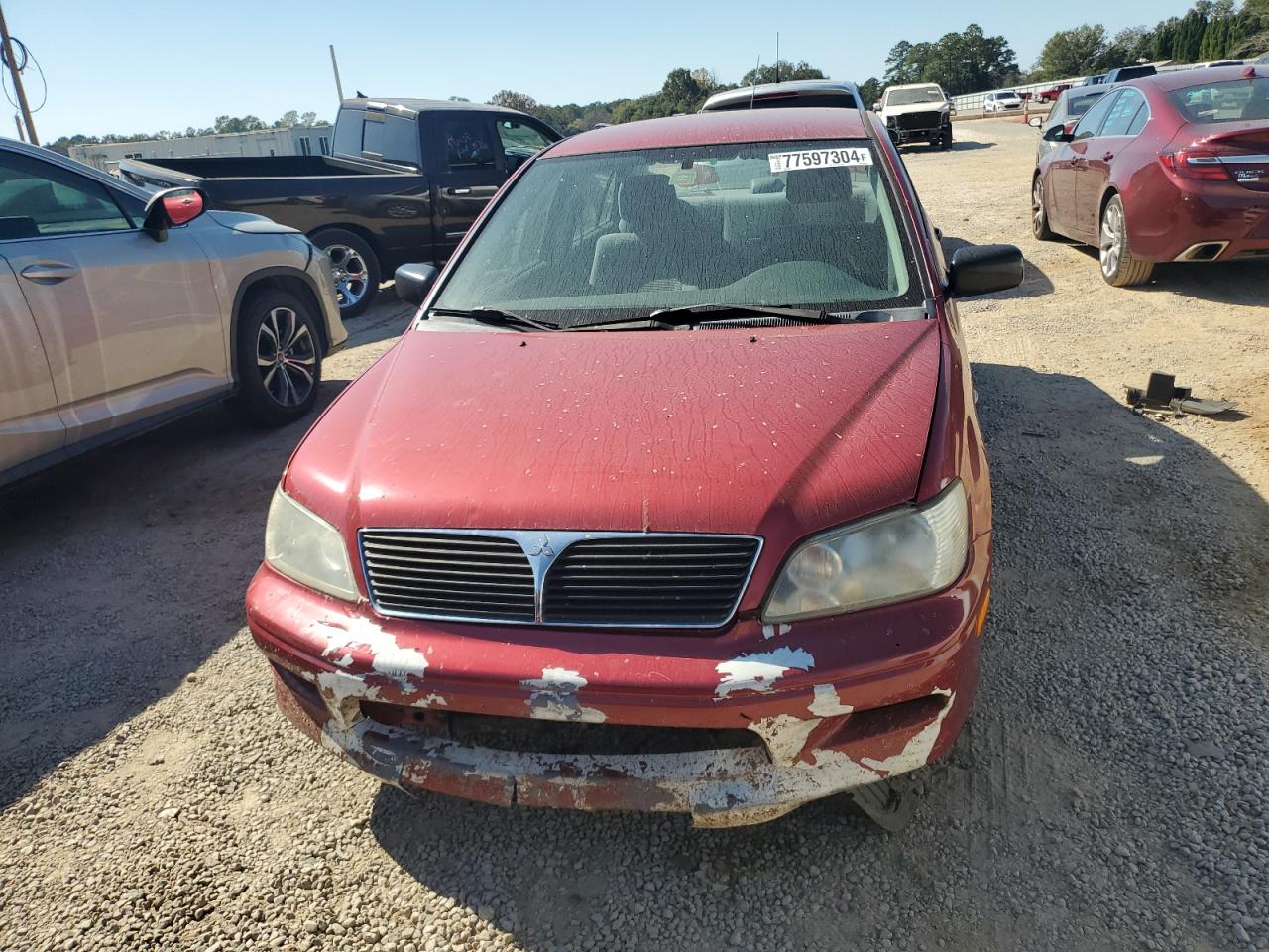 Lot #2935997817 2003 MITSUBISHI LANCER ES