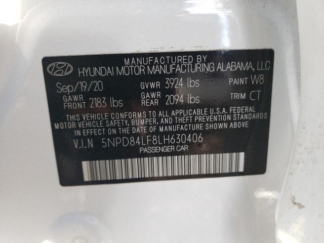 2020 HYUNDAI ELANTRA SE - 5NPD84LF8LH630406
