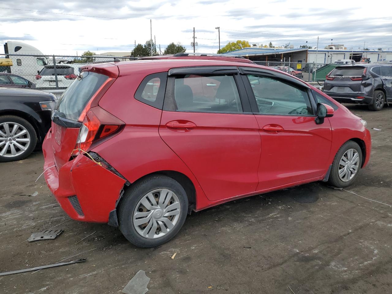 Lot #2928867714 2015 HONDA FIT LX