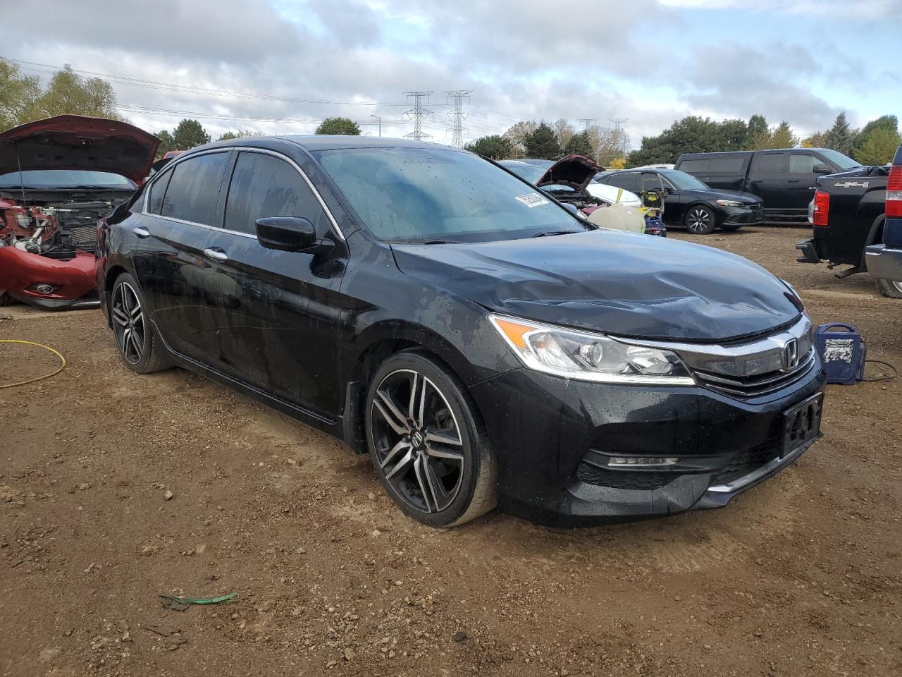 Lot #2928606702 2017 HONDA ACCORD SPO