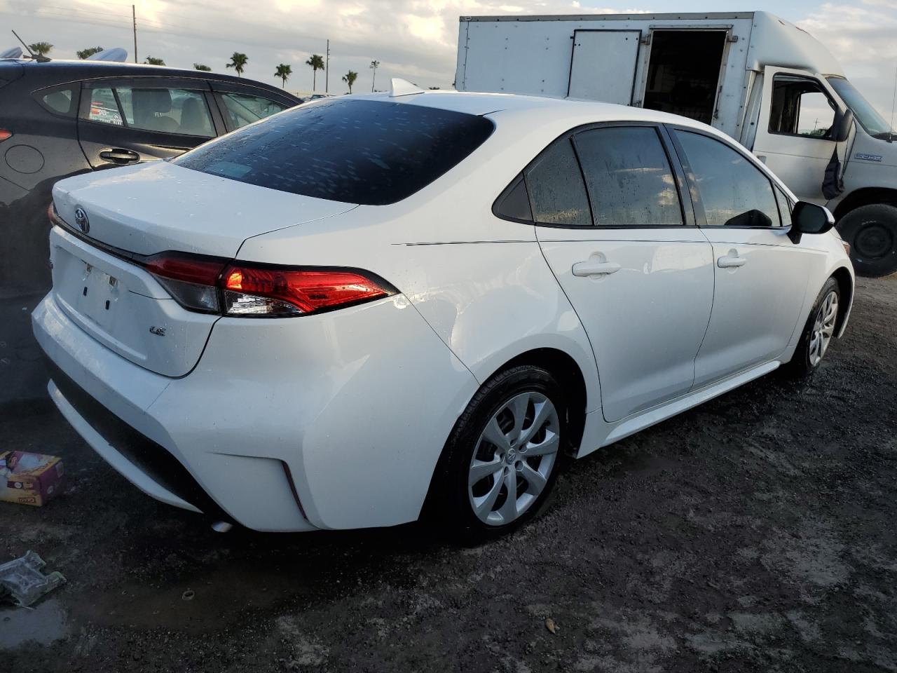 Lot #2975937320 2021 TOYOTA COROLLA LE