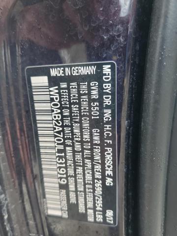 2018 PORSCHE PANAMERA 4 - WP0AB2A70JL131919