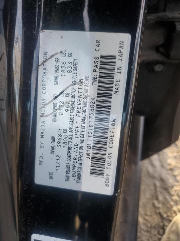 VIN JM1BL1TG1D1758024 2013 Mazda 3, I no.12