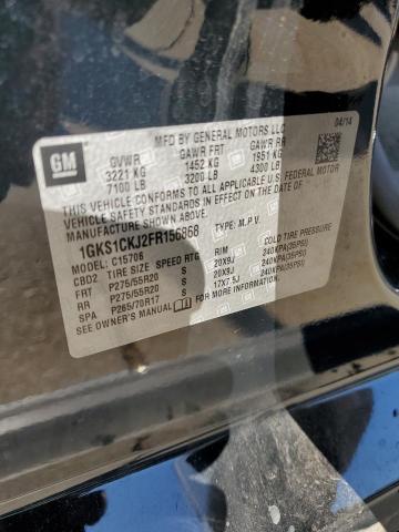 2015 GMC YUKON DENA - 1GKS1CKJ2FR156868