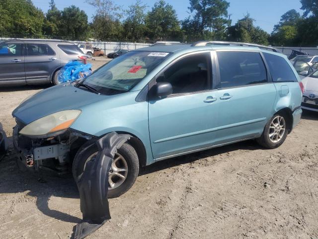 TOYOTA SIENNA CE 2006 turquoise  gas 5TDBA23C96S066799 photo #1