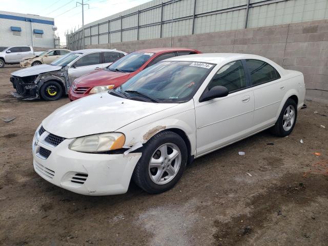 DODGE STRATUS SX 2005 white  gas 1B3EL46X75N654367 photo #1