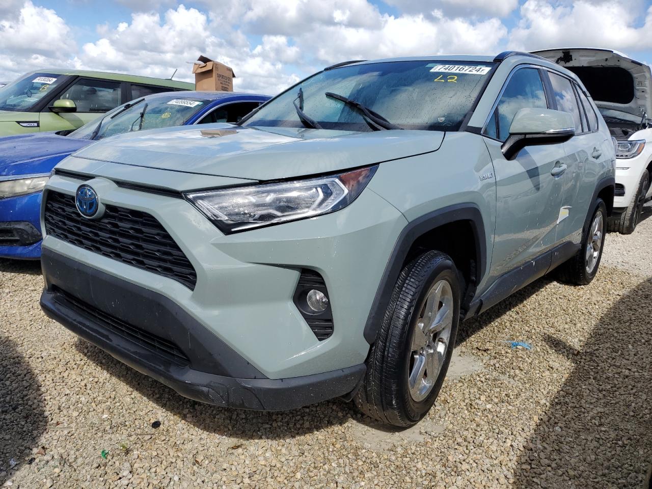 Lot #2907671076 2021 TOYOTA RAV4 XLE P