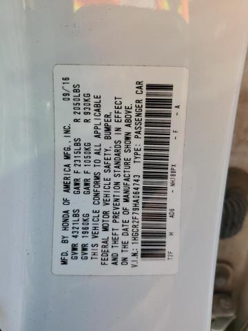 2017 HONDA ACCORD EX - 1HGCR2F79HA064743