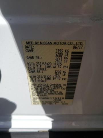 2017 NISSAN MURANO S - 5N1AZ2MH9HN176318