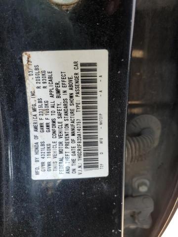 VIN 1HGCR2F82DA140757 2013 Honda Accord, Exl no.12