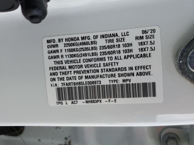 2020 HONDA CR-V EXL - 7FART6H85LE008973