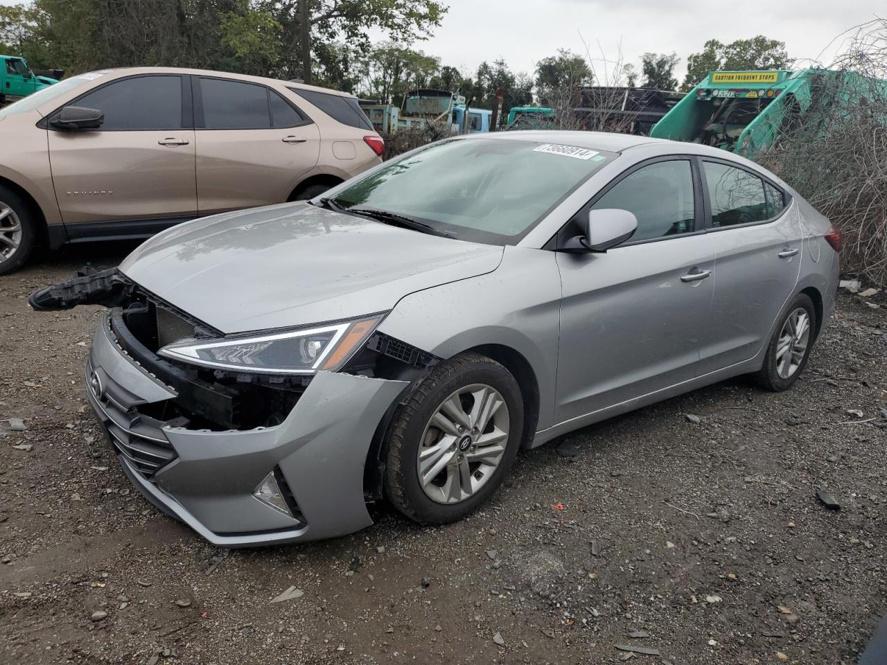 Lot #2943258871 2020 HYUNDAI ELANTRA SE