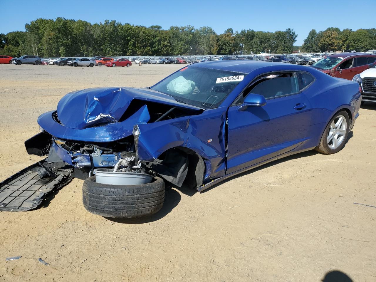 Lot #2942899277 2022 CHEVROLET CAMARO LS